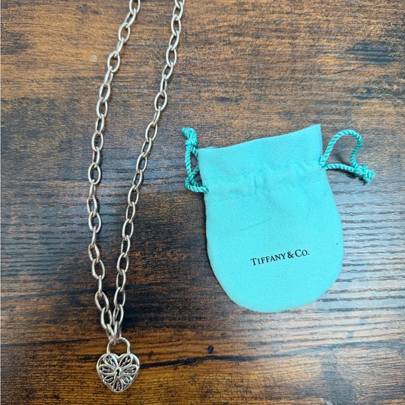Tiffany & Co. Jewelry - Retired Tiffany & Co. Filigree Heart Necklace